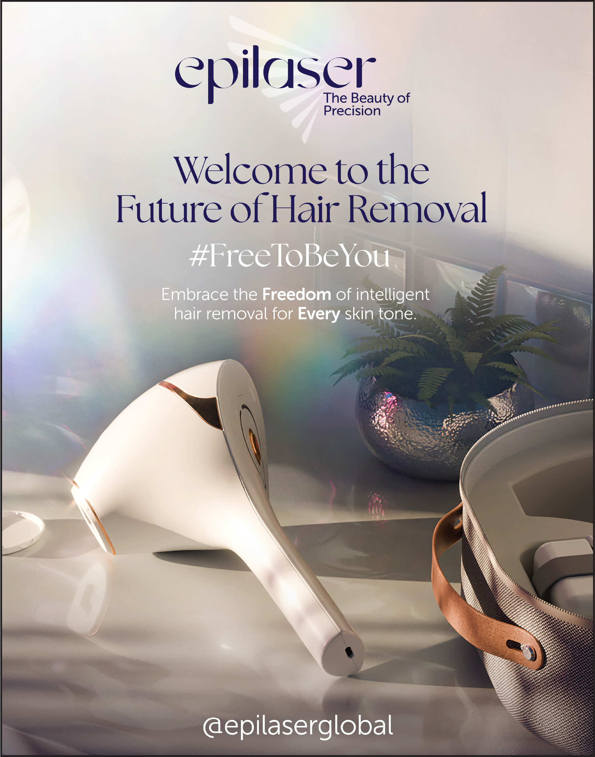 Epilady Welcome Sign